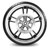 DNA Specialty Wheels & Tire Packages 21 3.5 Black Enforcer Front Billet Wheel Rim WW Tire Package Harley Touring ABS