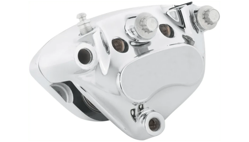 Drag Specialities Chrome Front Left Brake Caliper 2000-07 Harley Touring Softail Dyna Sportster