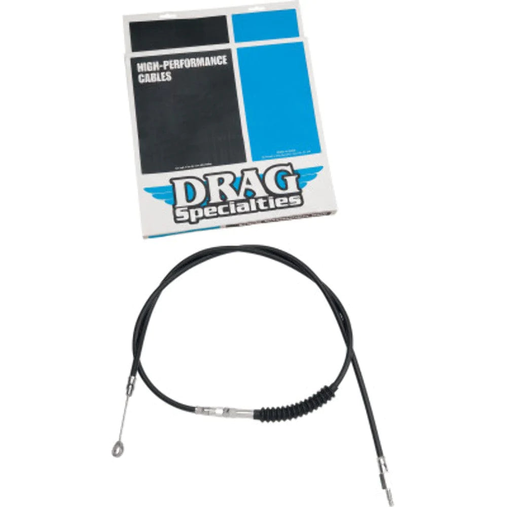 Drag Specialities Clutch Cable 72 11/16" Black Vinyl Extended Clutch Cable Harley Softail Dyna Touring XL 86-13