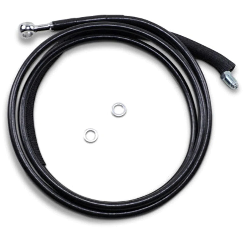 Drag Specialities Clutch Cables 72 1/8" Black Vinyl +2 Extended Hydraulic Clutch Cable Harley Touring FLH 17+
