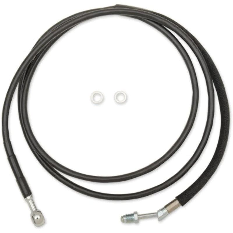 Drag Specialities Clutch Cables 78 1/8" Black Vinyl +8 Extended Hydraulic Clutch Cable Harley Touring FLH 17+