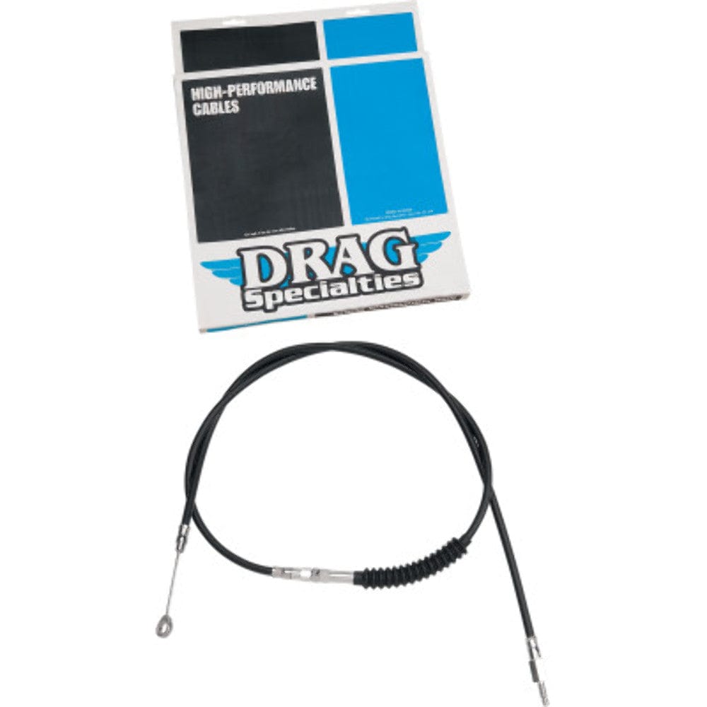 Drag Specialities Clutch Cables H.E. 66 11/16" Black Vinyl 4+ Extended Length Clutch Cable Harley Touring 08-16