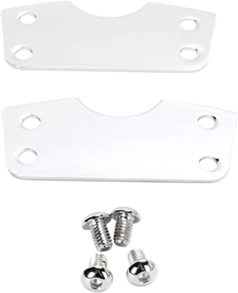 Drag Specialities Fenders Chrome 23" Wheel Fender Lift Brackets Adapters 2014-2021 Harley Touring Bagger