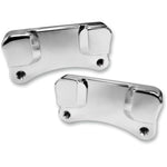 Drag Specialities Fenders Chrome FLSTF Fat Boy Front Fender To Touring Fork Adapters 14-20 Harley Touring