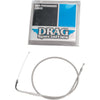 Drag Specialities Idle & Cruise Cables Braided Stainless Idle Cable 34 3/4 Stock Length 56934-07A Harley Softail FLSTSB