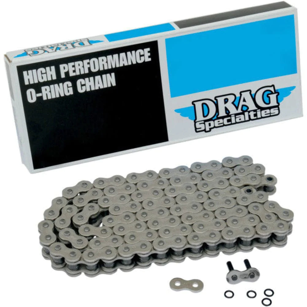 Drag Specialities Other Electrical & Ignition 530 Series O Ring 110 Link Chain Natural Finish Harley Ironhead Sportster XL XLH