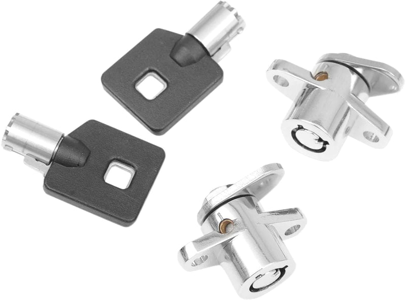 Drag Specialities Other Motorcycle Accessories Chrome Replacement Saddlebag Locks Set Key Harley Touring OEM 53710-93 90682-93