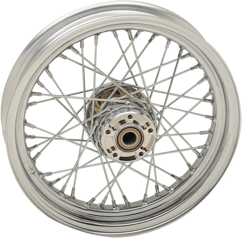 Drag Specialities Wheels & Rims Chrome 16" x 3" Front 40 Spoke Wheel Rim Harley Touring Bagger Dresser 2008-2019