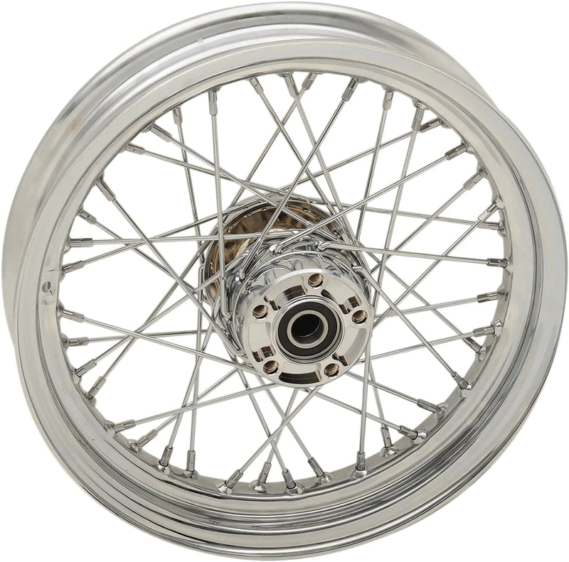 Drag Specialities Wheels & Rims Chrome 16" x 3" Rear 40 Spoke Wheel Rim Harley Sportster XL 2008-2019 W/ ABS
