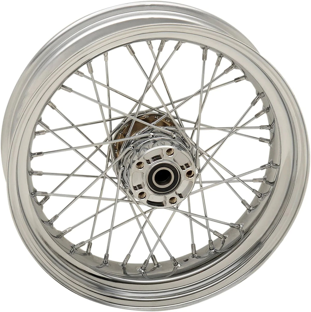 Drag Specialities Wheels & Rims Chrome 17" x 4.5" Rear 40 Spoke Wheel Rim Harley Dyna FXD FLD 2012-2017 W/ ABS