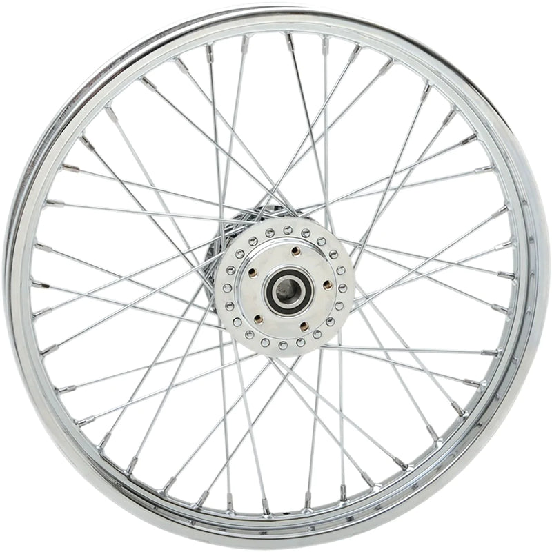 Drag Specialities Wheels & Rims Chrome 40 Spoke 21" x 2.15" Front Wheel Rim Harley Dyna FXD Narrow Glide 04-05