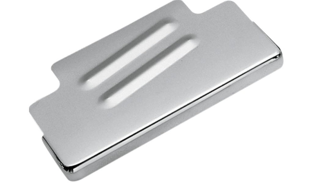 Drag Specialties Batteries Drag Specialties Chrome Top Battery Box Cover Harley Dyna 97-05 OEM 66368-97