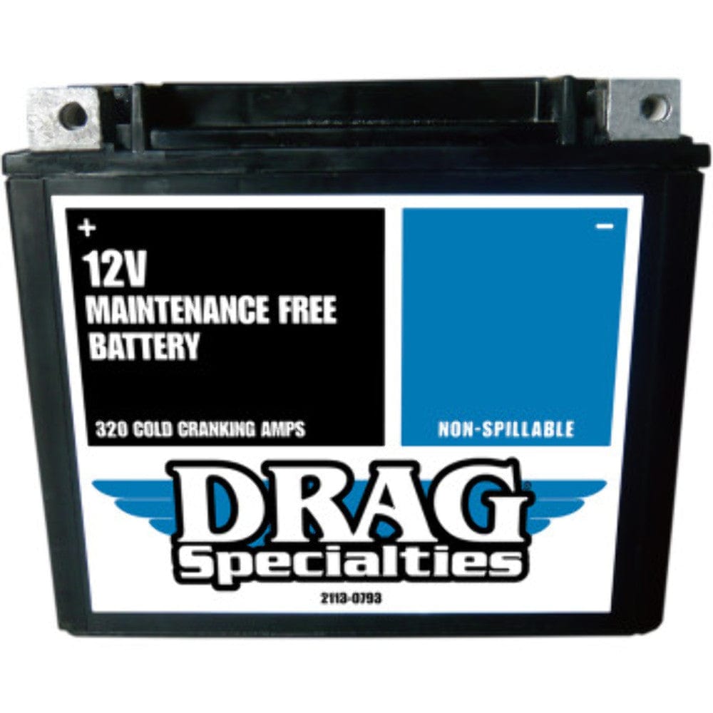 Drag Specialties Batteries Drag Specialties Factory Activated High Performance AGM Battery Harley Evo FX XL