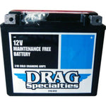 DRAG SPECIALTIES BATTERIES Other Electrical & Ignition Drag Specialties AGM Sealed Battery Harley Dyna Sportster Softail Buell Custom