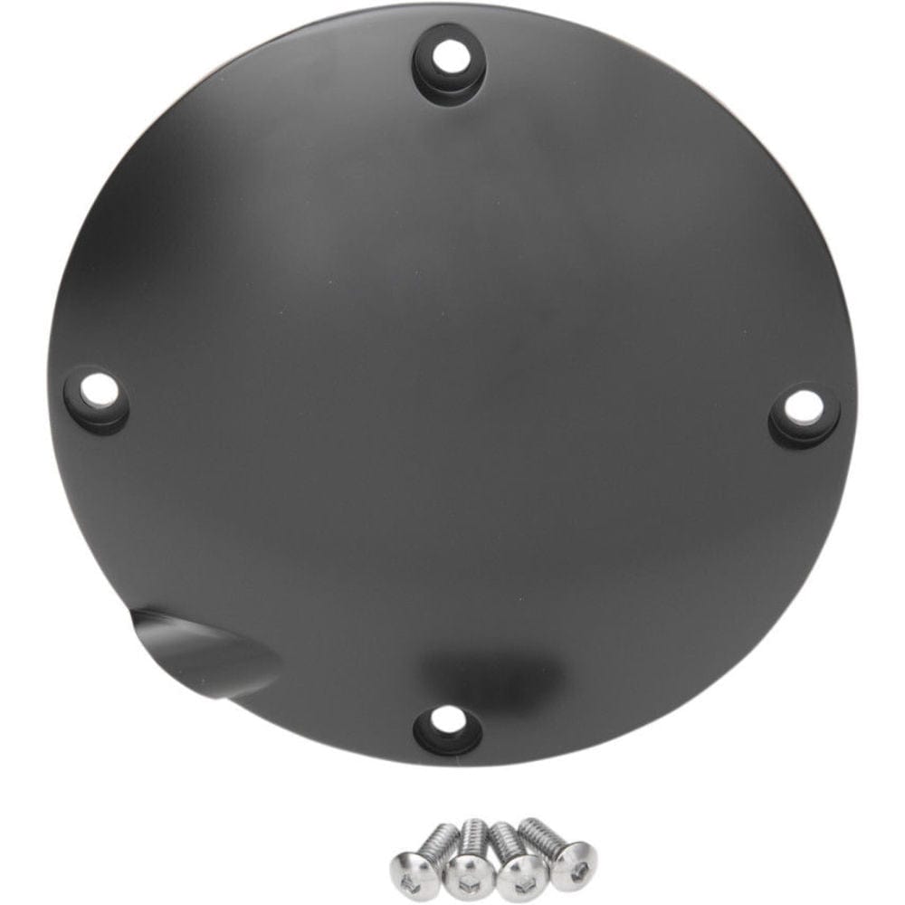 Drag Specialties Clutch Covers Drag Specialties Black Cast Domed Primary Derby Cover 94-03 Harley Sportster XL