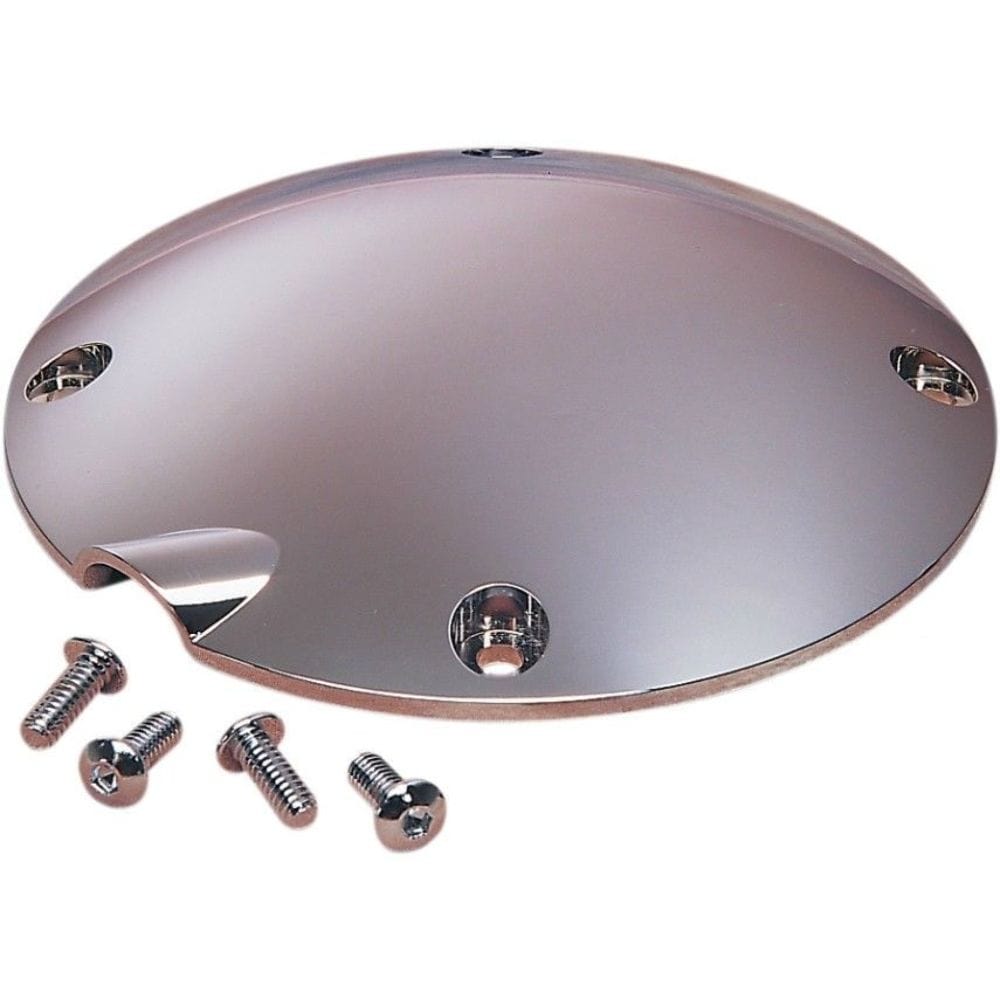 Drag Specialties Clutch Covers Drag Specialties Chrome Cast Domed Primary Derby Cover 94-03 Harley Sportster XL