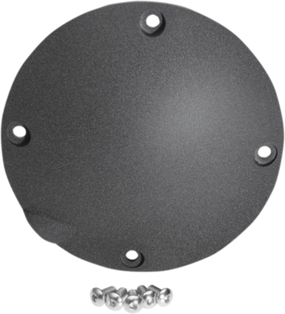 Drag Specialties Clutch Covers Drag Specialties Wrinkle Black Domed Primary Derby Cover 94-03 Harley Sportster