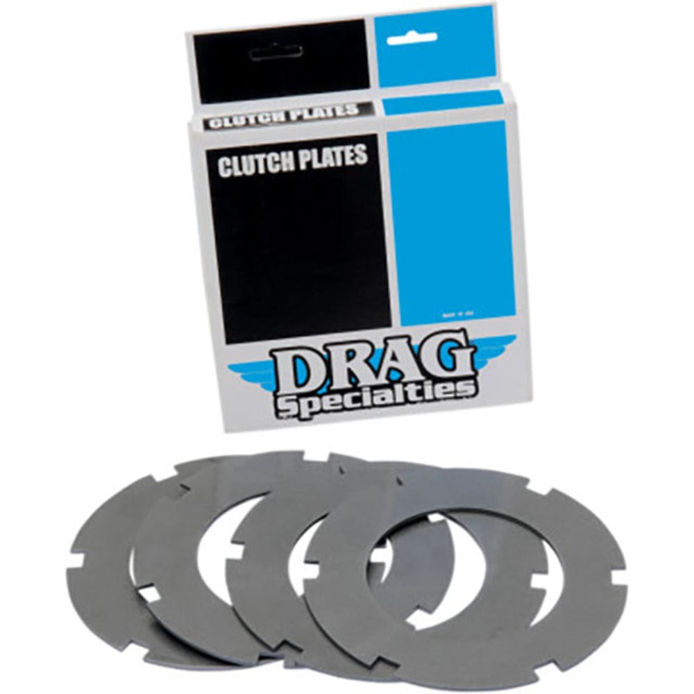 Drag Specialties Clutch Plates Drag Specialties Steel Clutch Plates Kit 5 Harley Big Twin 68-84 37975-41 / 81