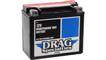 Drag Specialties Drag Battery AGM Glass Mat Motorcycle Harley Softail FXR Sportster Shovelhead