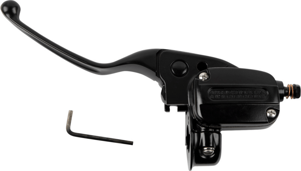 Drag Specialties Drag Clutch Master Cylinder Lever Hydraulic Black 19/32" Harley Touring 17-20