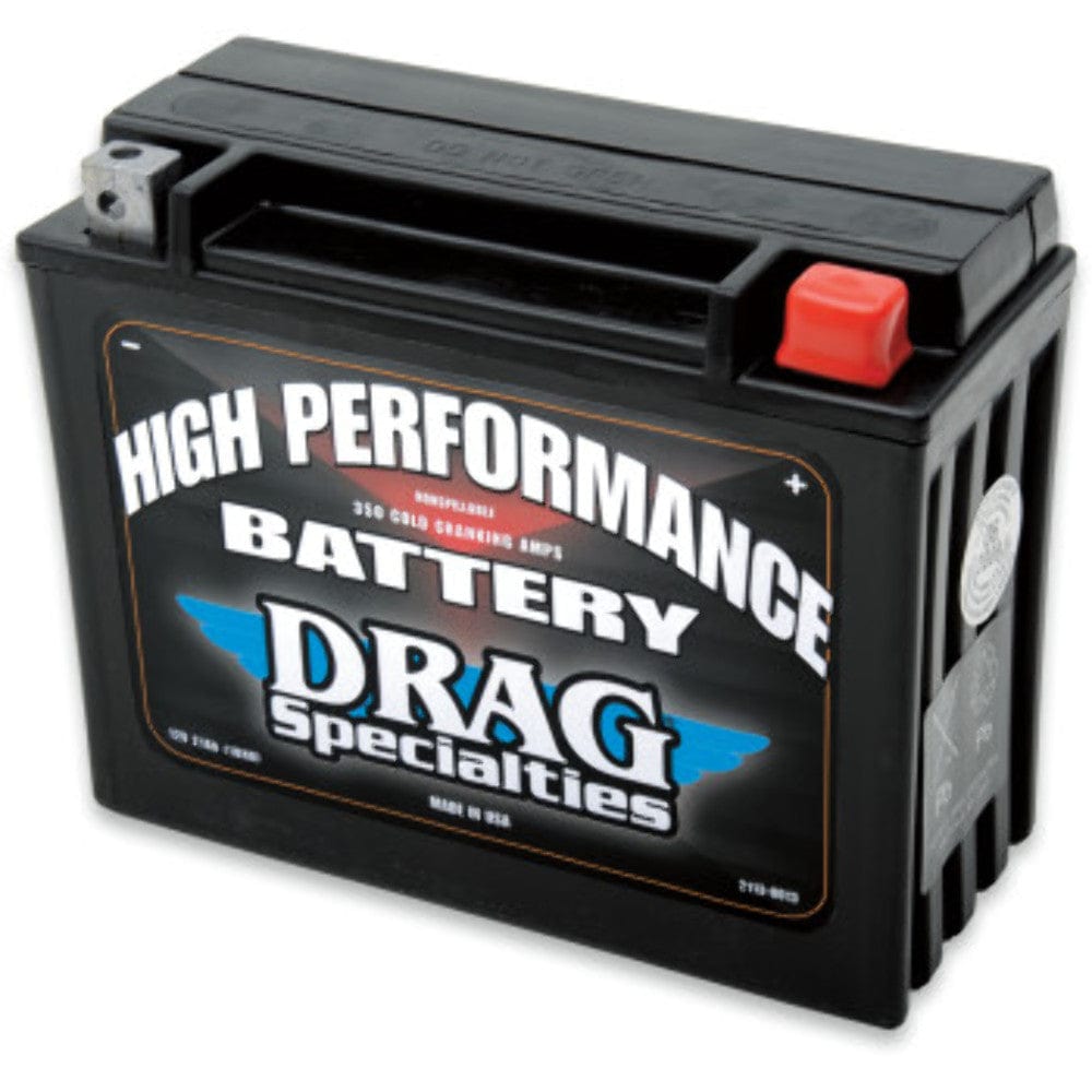 Drag Specialties Drag HighPerformance AGM Battery Electra Glide Tour Glide Road King Harley 80-96