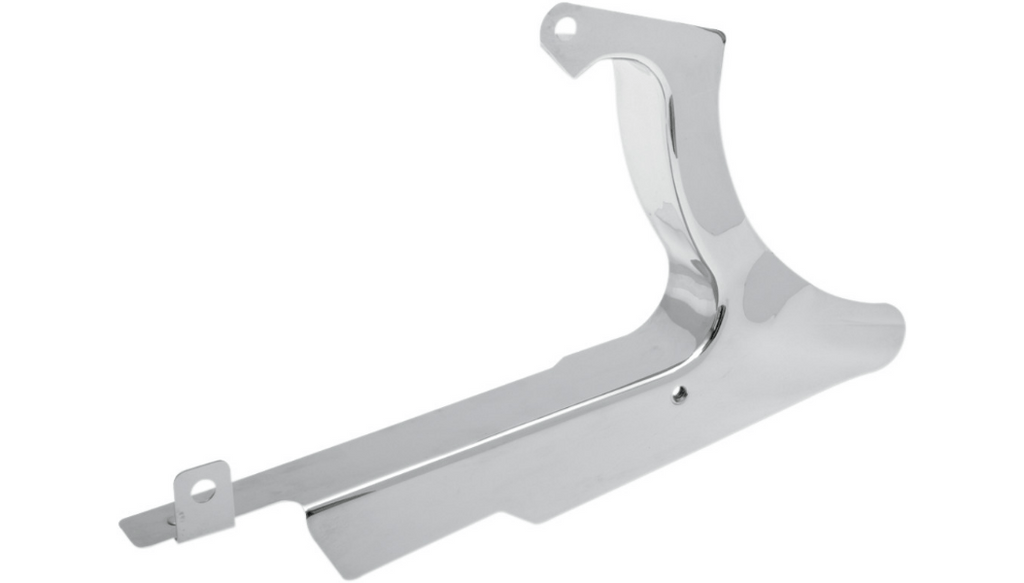 Drag Specialties Drag Specialties Chrome Rear Lower Belt Guard Cover Trim Harley 07-2017 Softail