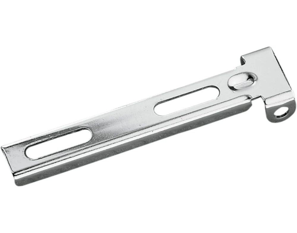 Drag Specialties Drag Specialties Chrome Universal 7 Inch Seat Hinge Bracket Square End Harley