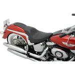 Drag Specialties Drag Specialties EZ-On Mount Smooth Solo Seat Harley 2006-17 Softail FXST FLSTF