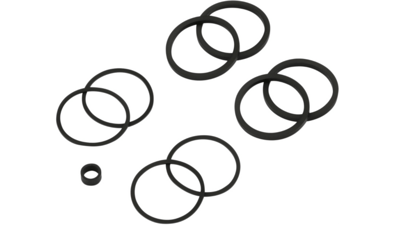 Drag Specialties Drag Specialties Front Rear Brake Caliper Seal Kit Harley Softail Dyna 08-17