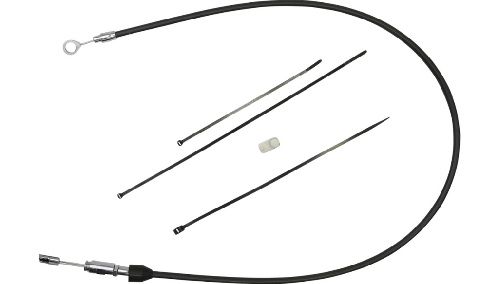 Drag Specialties Drag Specialties Upper Clutch Cable Black Vinyl 42" Harley Softail Touring 18+