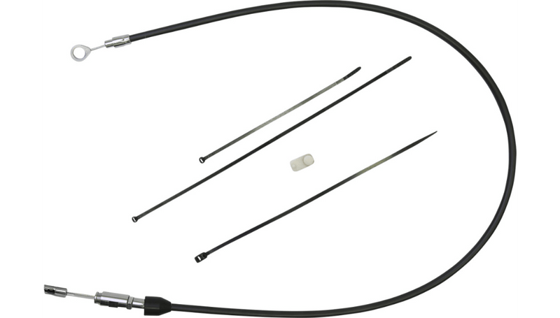 Drag Specialties Drag Specialties Upper Clutch Cable Black Vinyl 56" Harley Softail Touring 18+