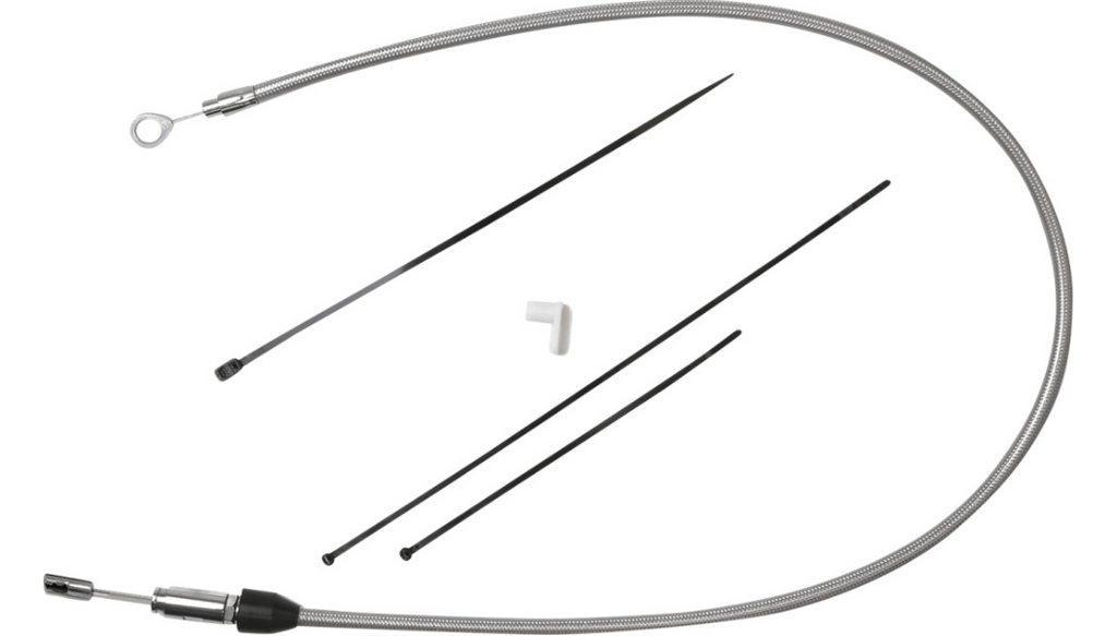 Drag Specialties Drag Specialties Upper Clutch Cable Stainless 40" Harley Softail Touring 18+ M-8