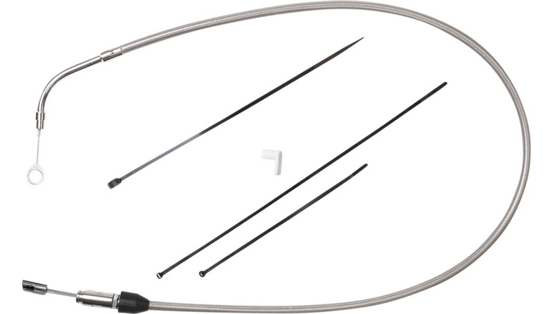 Drag Specialties Drag Specialties Upper Clutch Cable Stainless Steel 49" Harley Touring 21+ M-8