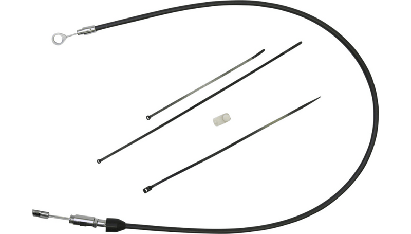 Drag Specialties Drag Upper Clutch Cable Black Vinyl 44" Each Harley Softail Touring 18-21