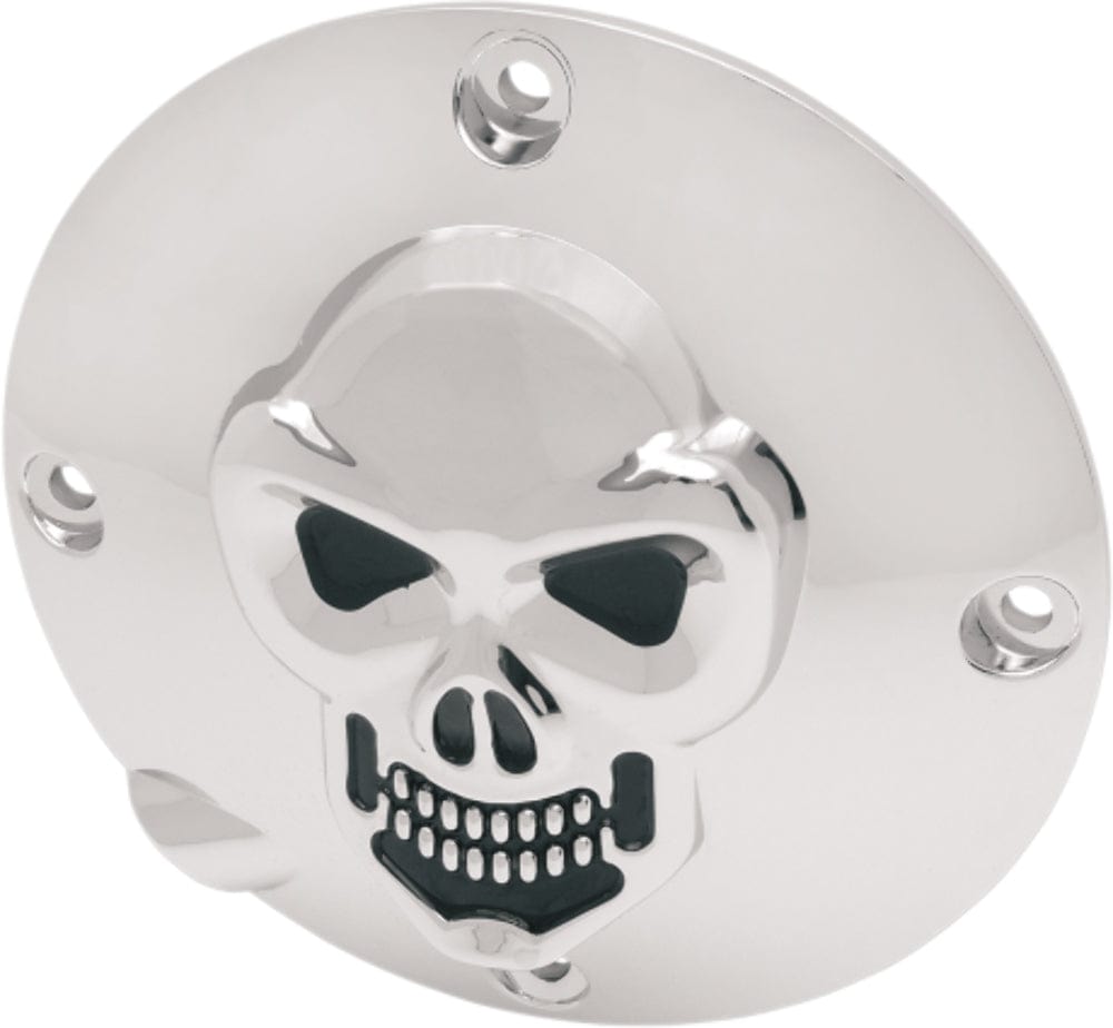Drag Specialties Other Body & Frame Drag Specialties 3-D Chrome Skull Derby Cover Accent 94-03 XL Harley Sportster