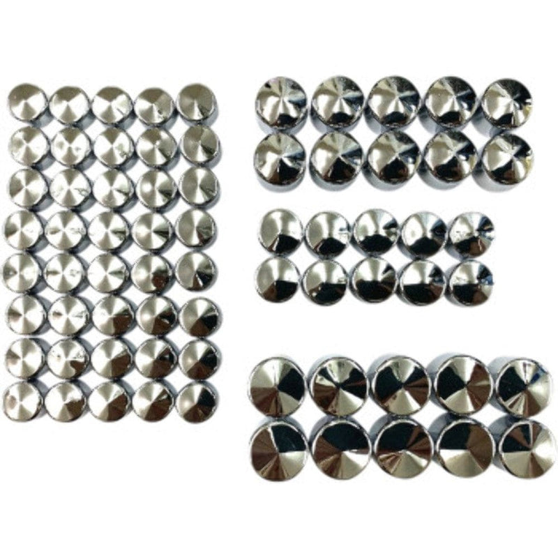 Drag Specialties Other Body & Frame Drag Specialties Chrome Engine Motor Bolt Cover Kit Harley Touring Softail M8