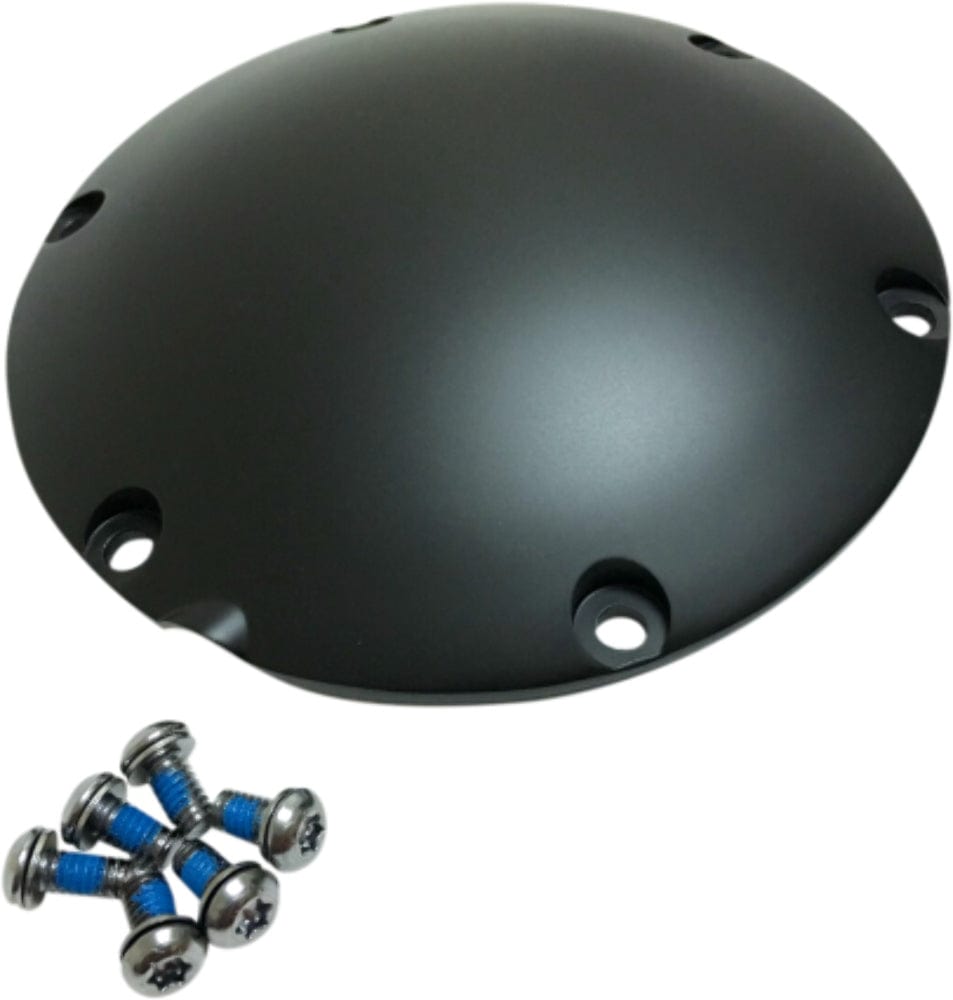 Drag Specialties Other Body & Frame Drag Specialties Derby Cover Accent Satin Black Domed 04+ XL Harley Sportster