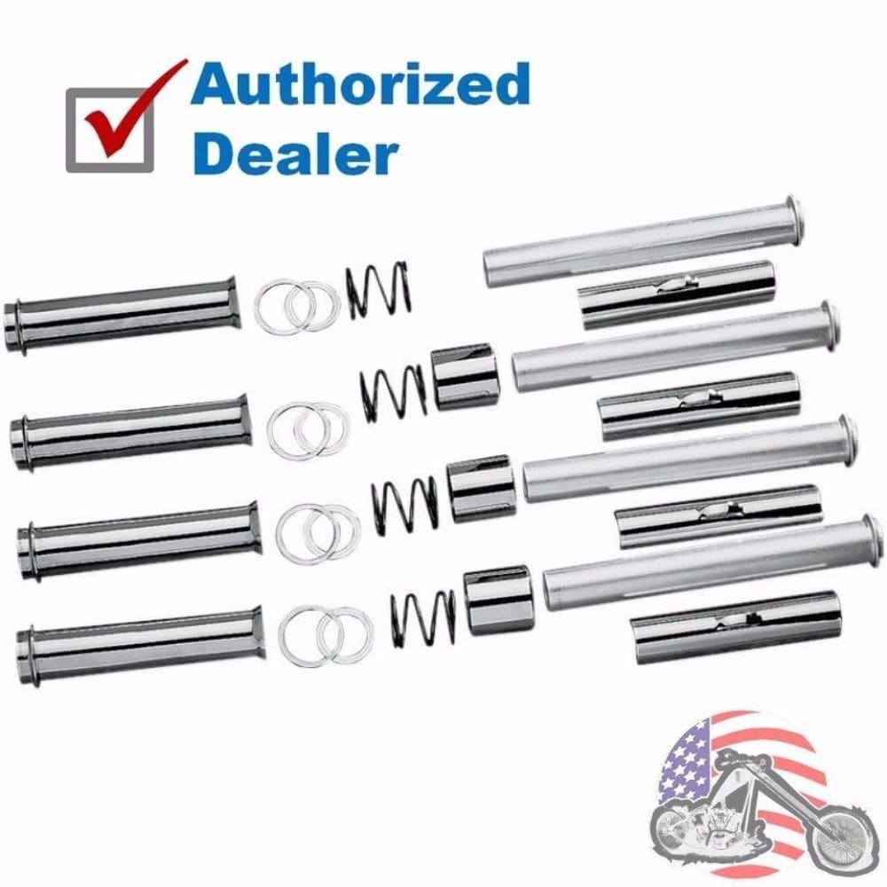 Drag Specialties Other Engines & Engine Parts Drag Specialties Chrome Pushrod Tubes Covers Harley Late 1979-1984 Shovelhead