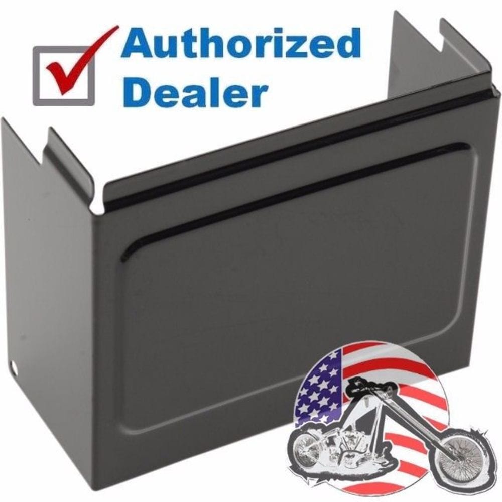 Drag Specialties Other Motorcycle Accessories Drag Specialties Gloss Black Battery Box Cover Harley Dyna FXDXT Club Bike 97-05