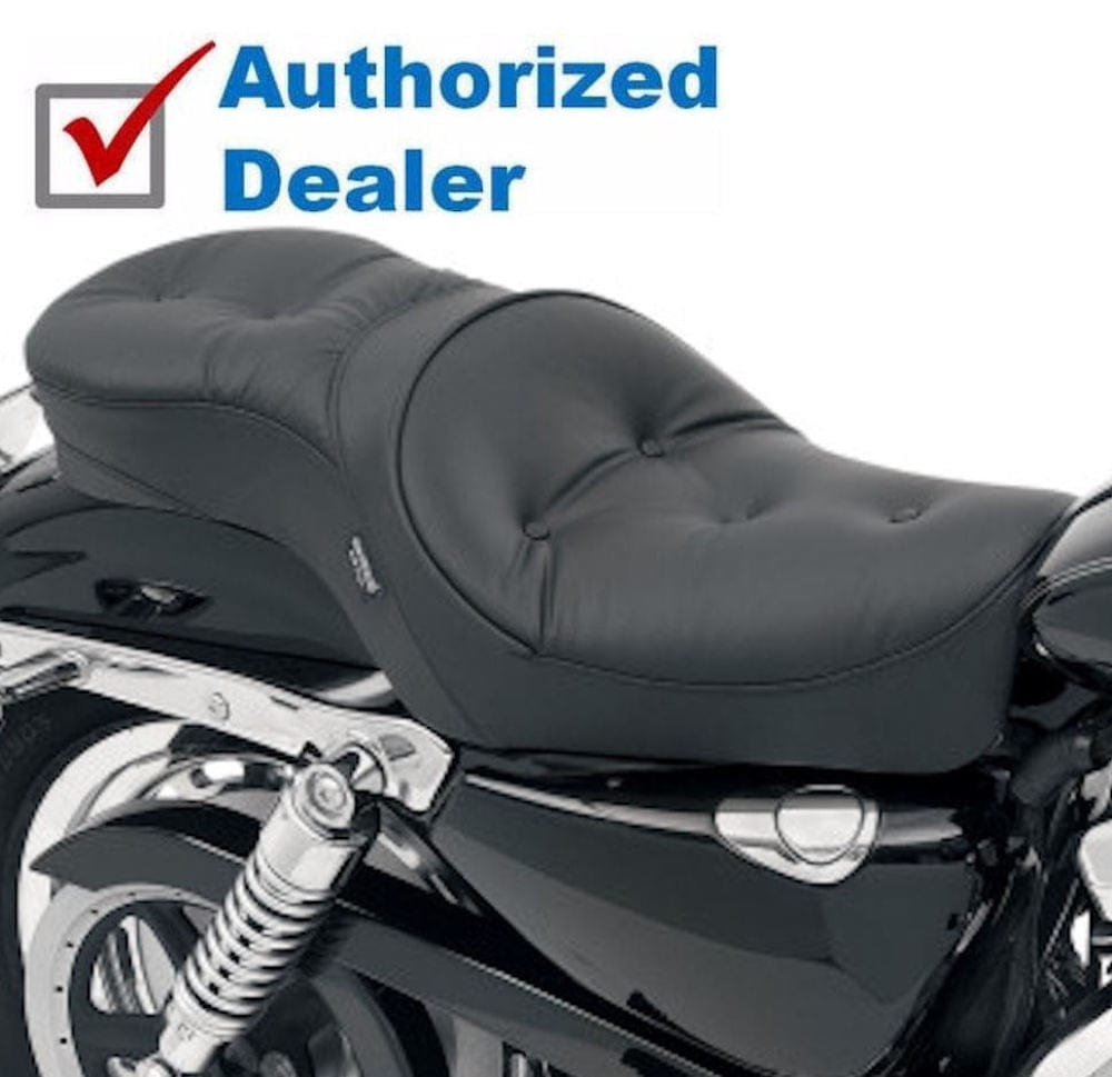 Drag Specialties Other Seat Parts Drag Specialties Black Low-Pro Two Up Seat Pillow Harley XL Sportster 2004-2020