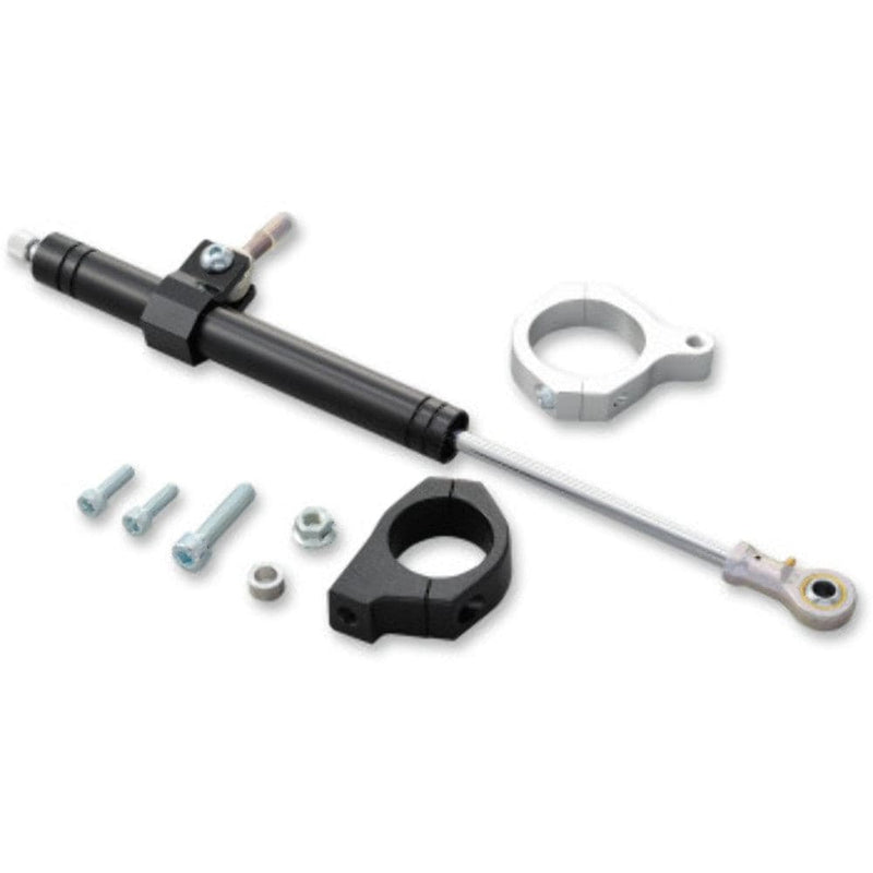 Drag Specialties Risers Drag Specialties New Black Steering Damper Kit Harley 2006+ Dyna FXD B