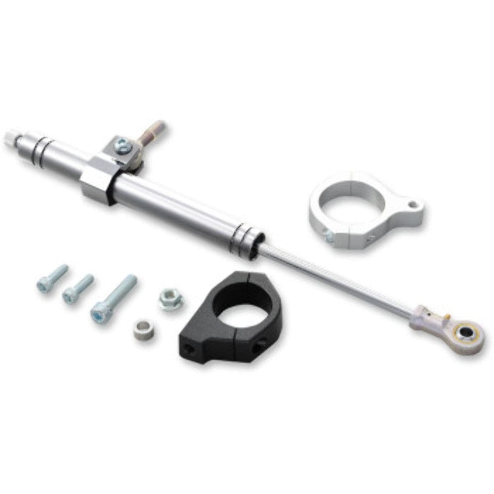 Drag Specialties Risers Drag Specialties New Chrome Steering Damper Kit Harley 2006+ Dyna FXD S