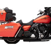 Drag Specialties Seats Drag Specialties EZ Mount Low Profile Smooth Vinyl Solo Seat Harley 08+ Touring
