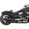 Drag Specialties Seats Drag Specialties EZ Mount Solar Leather Solo Seat Harley 18-20 Softail Breakout