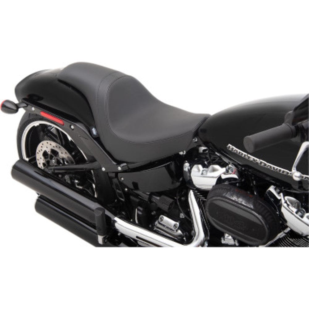 Drag Specialties Seats Drag Specialties Predator Solar Leather 2 Up Seat Harley 18-20 Softail Breakout