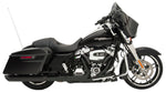 Drag Specialties Silencers, Mufflers & Baffles Drag 3.5" Slash Down Black Slip-On Mufflers Exhaust Pipes 95-16 Harley Touring