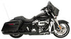 Drag Specialties Silencers, Mufflers & Baffles Drag 4" Slash Down Black Slip-On Mufflers Exhaust Pipes 95-16 Harley Touring TC