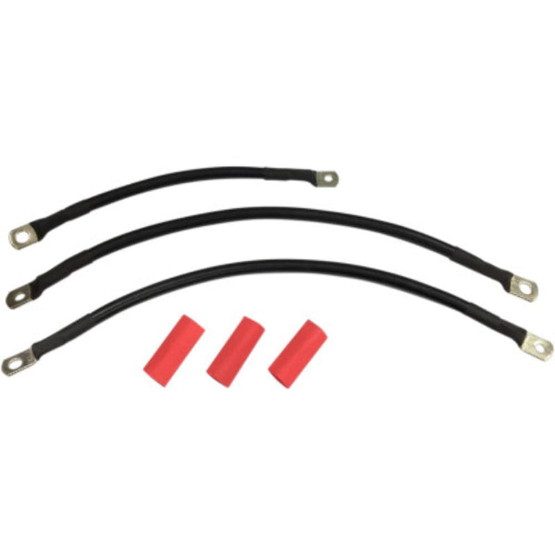 Drag Specialties Wires & Electrical Cabling Drag Specialties Battery Cable Kit OEM 70060-08A 70082-08A Harley 09-17 Softail