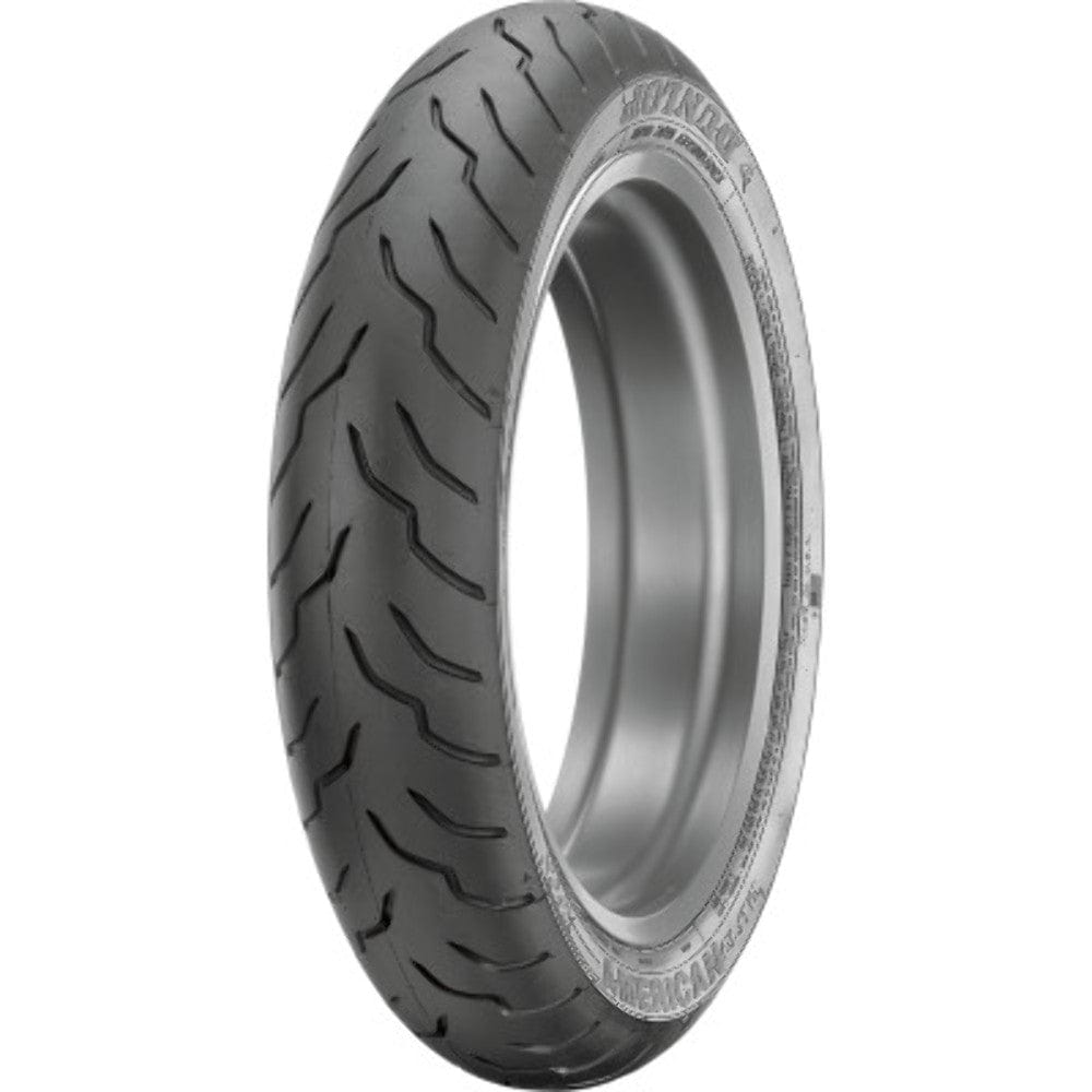 Dunlop Blackwall Tires - Front Dunlop American Elite 100/90-19 57H Blackwall Front Tire Harley Touring