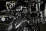 Factory 47 Factory 47 12" Black Assault Handlebars 1.5" Harley Touring Street Electra Glide